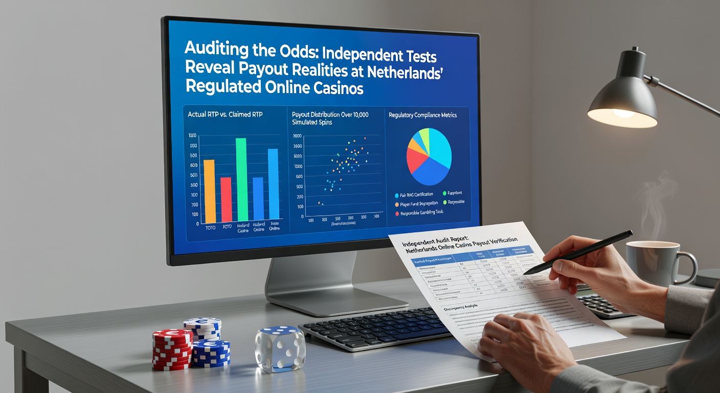 Grafiek met RTP-percentages van populaire slots in Nederlandse online casinos, gebaseerd op onafhankelijke audits uit 2026