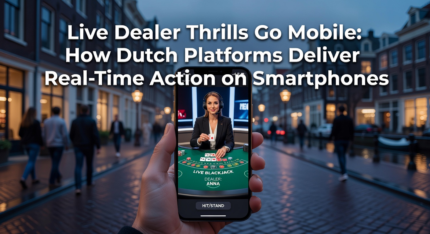 Smartphone met live dealer roulette sessie in actie op een Nederlands casino platform