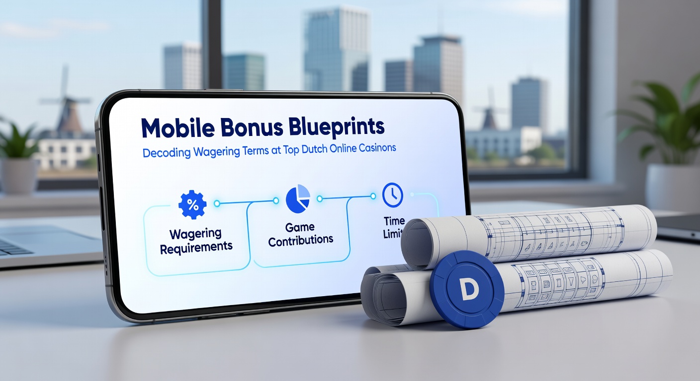 Smartphone met casino-app en bonuspopup op scherm, symboliserend mobiele gokbonussen in Nederland